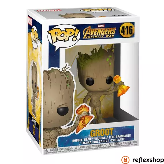 POP Marvel: Infinity War S2- Groot w/ Stormbreaker