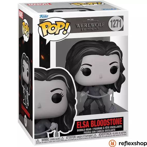 Funko POP! Marvel: Werewolf by Night - Elsa w/Ravensclaw figura