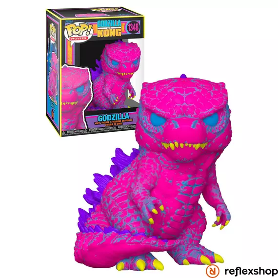 Funko Pop! Movies: Godzilla vs Kong - Godzilla (Blacklight) (SE) #1348 Vinyl Figure