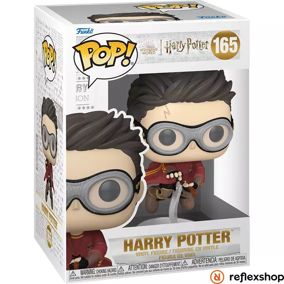 Funko POP! Movies: Harry Potter: The Prisoner of Azkaban - Harry w/Broom(Quidditch) figura