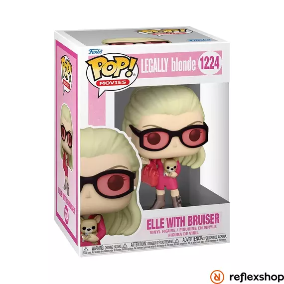 Funko POP! Movies: Legally Blonde - Elle w/ Bruiser figura #1224