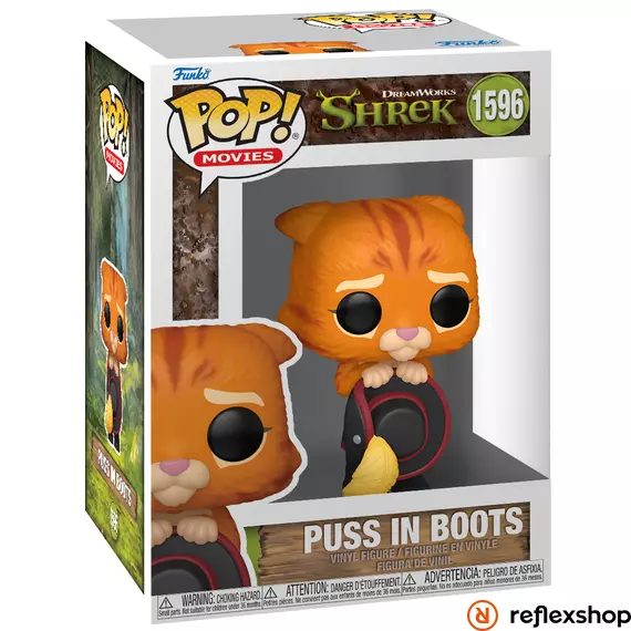 Funko POP! Movies: Shrek - Puss in Boots figura #1596