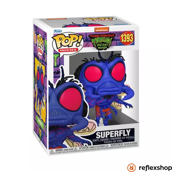 Funko POP! Movies: Teenage Mutant Ninja Turtles: Mutant Mayhem - Superfly figura