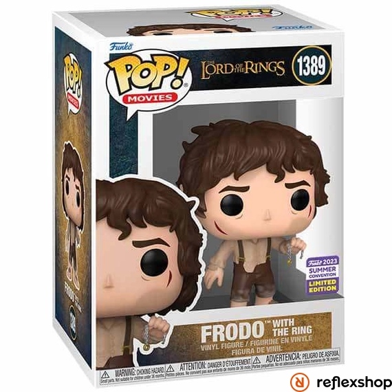 Funko POP! Movies The Lord of the Rings - Frodo with the Ring (Convention Limited Edition) figura #1389