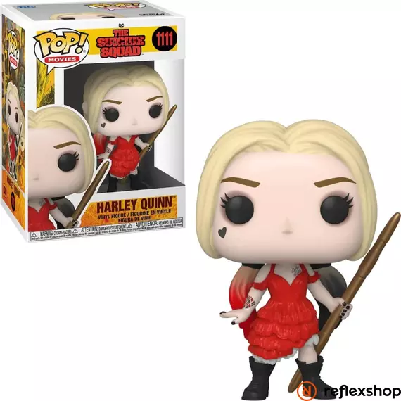 Funko Pop! Movies: The Suicide Squad - Harley Quinn (Damaged Dress) #1111 Vinyl Figure