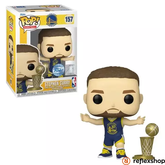 Funko Pop! NBA: Golden State Warriors - Stephen Curry (Throwback) (Special Edition) #157 Vinyl Figure