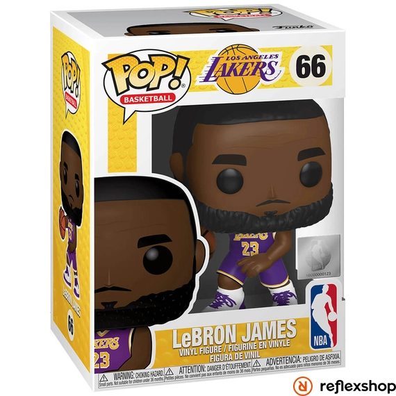 Funko POP! NBA: Lakers - Lebron James figura #66