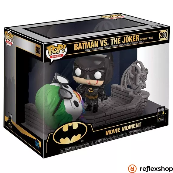 Funko POP! Moment: Batman 80th - Batman Joker (1989) figura #280