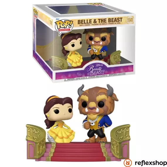 Funko POP! Moment: Beauty and the Beast - Formal Belle and Beast figura #1141