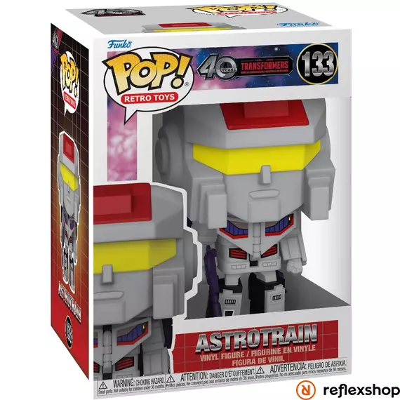 Funko POP! Retro Toys: Transformers - Astrotrain figura #133