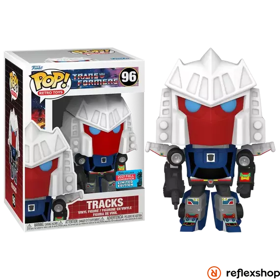 Funko Pop! Retro Toys: Transoformers - Tracks (Convention Special Edition) #96 Vinyl Figure