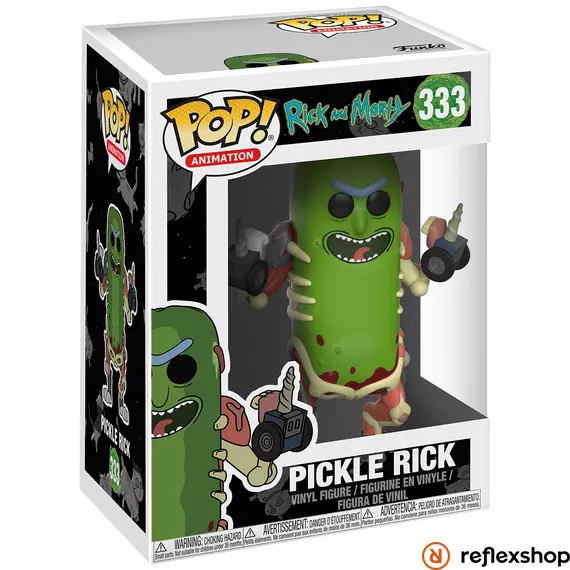 Funko POP! Rick & Morty - Pickle Rick figura #333