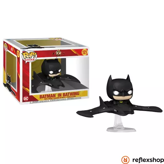 POP Ride SUPDLX: The Flash- Batman w/ Batwing #121