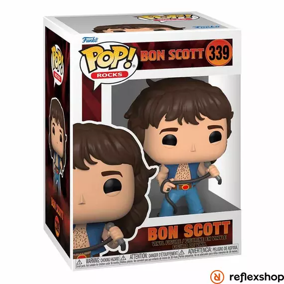 Funko POP! Rocks - AC/DC- Bon Scott figura