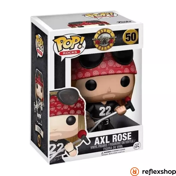 Funko POP! Rocks: Guns N' Roses - Axl Rose figura #50