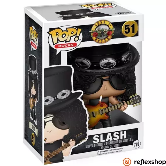 Funko POP! Rocks: Guns N' Roses - Slash figura #51