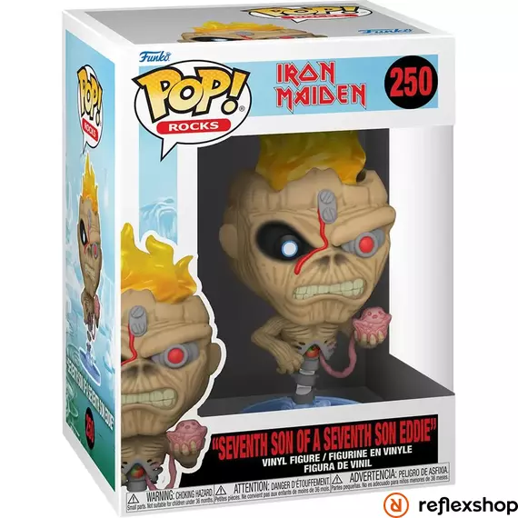 POP Rocks: Iron Maiden Eddie- Seventh Son of Seventh Son #250