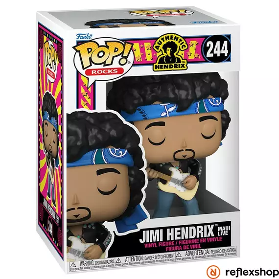 Funko POP! Rocks: Jimi Hendrix (Live in Maui Jacket) figura