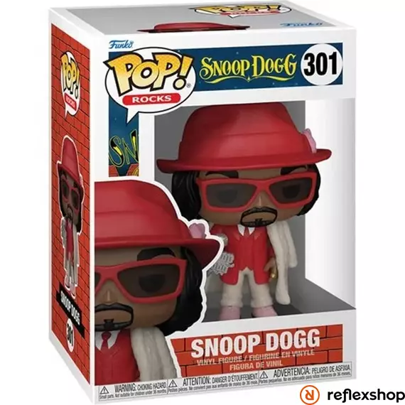 Funko Pop! Rocks: Snoop Dogg - Snoop Dogg #301 Vinyl Figure