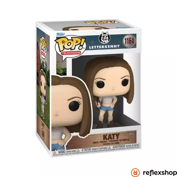 Funko POP! Television: Letterkenny - Katy with Puppers and Beer figura #1164
