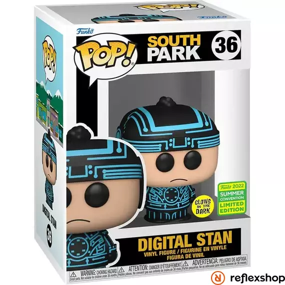 Funko Pop! South Park - Digital Stan (Glows in the Dark) (Convention Limited Edition) #36 Vinyl Figure