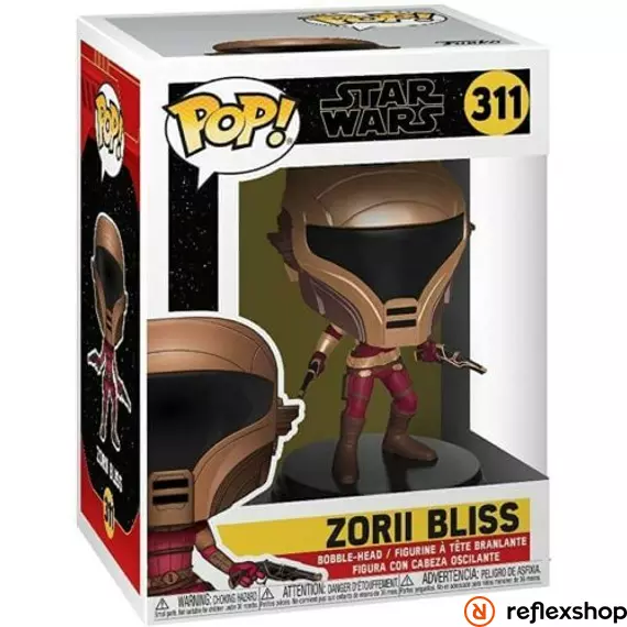 Funko Pop! Star Wars Ep 9 - Zorii Bliss #311 Bobble-Head Vinyl Figure