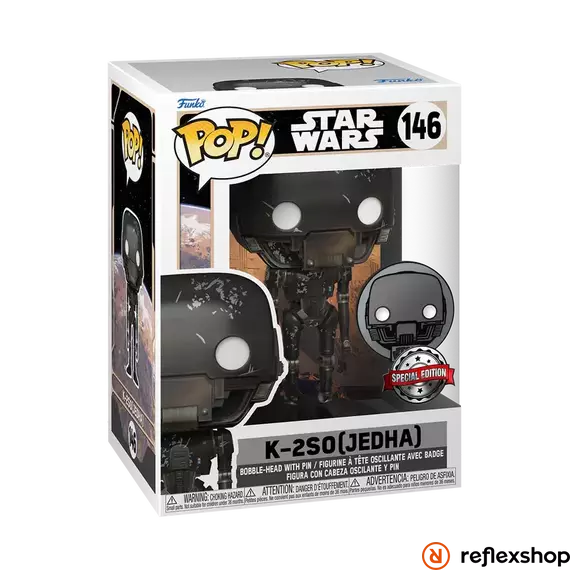 Funko Pop! Star Wars - K-2SO (Jedha) (Special Edition) #146 Bobble-Head Vinyl Figure