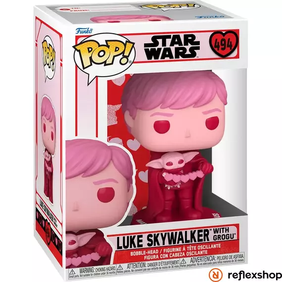 POP Star Wars: Valentines S2- Luke & Grogu #494