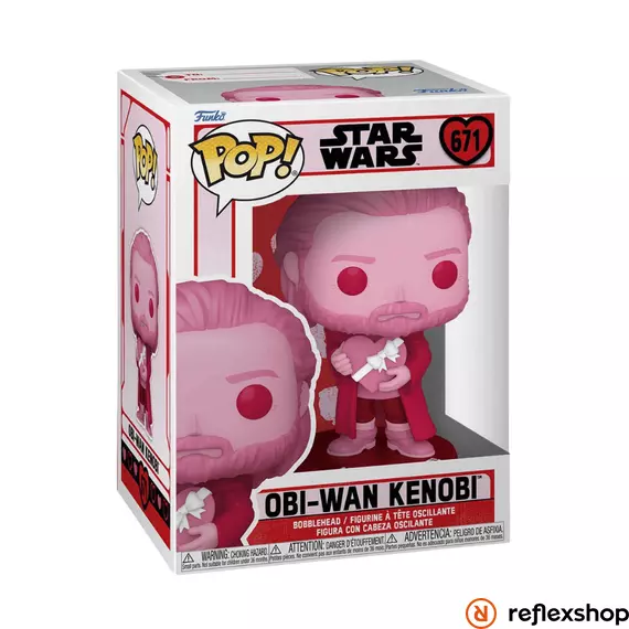 Funko POP! Star Wars: Valentines - Obi-Wan Kenobi figura #671