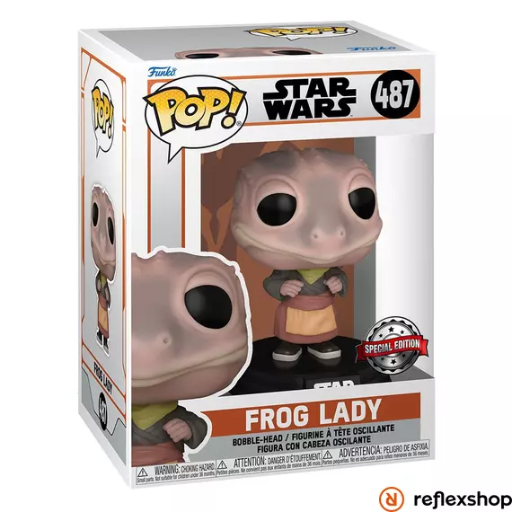 Funko POP! Star Was: The Mandalorian - Frog Lady figura #487