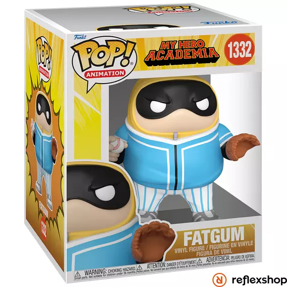 Funko POP! Super: My Hero Academia - Fatgum (baseball) figura