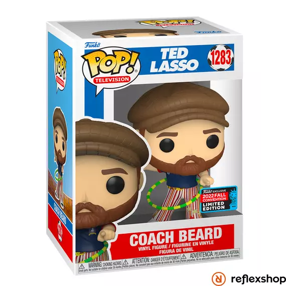 Funko Pop! Television: Ted Lasso - Coach Beard (with Goldy Pants) (Convention Limited Edition) #1283 Vinyl Figure