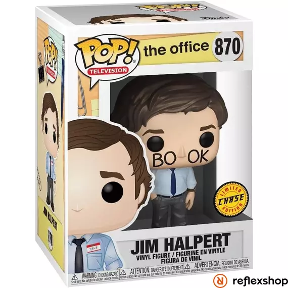 Funko POP! Television: The Office - Jim Halpert figura (chase) #870