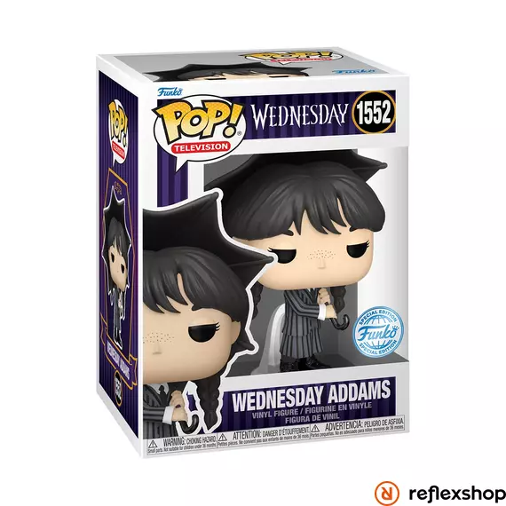 Funko POP! Television: Wednesday - Wednesday w/Umbrella figura #1552