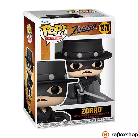Funko Pop! Television: Zorro - Zorro #1270 Vinyl Figure