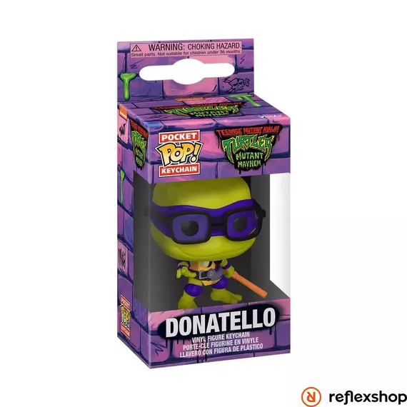 Funko POP! TMNT - Donatello kulcstartó