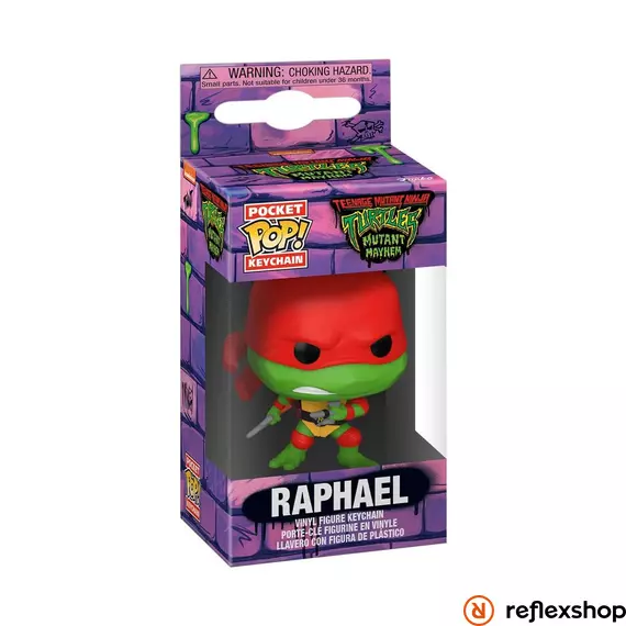 Funko POP! TMNT - Raphel kulcstartó