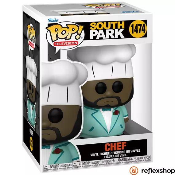 Funko POP! TV: South Park - Chef in Suit figura