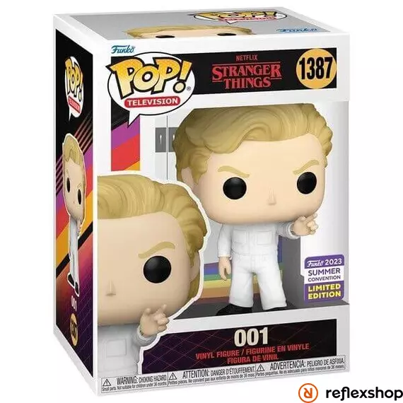 Funko POP! TV Stranger Things - 001 (Convention Limited Edition) figura #1387