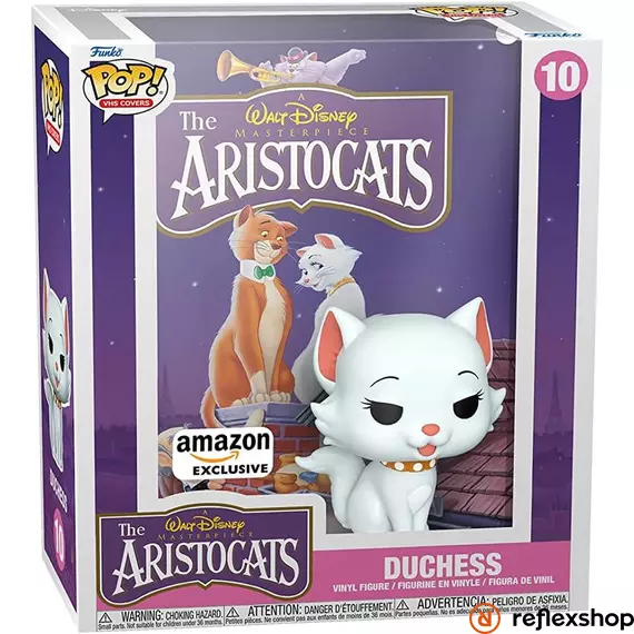 Funko Pop! VHS Covers: Disney - The Aristocats - Duchess (AE) #10 Vinyl Figure