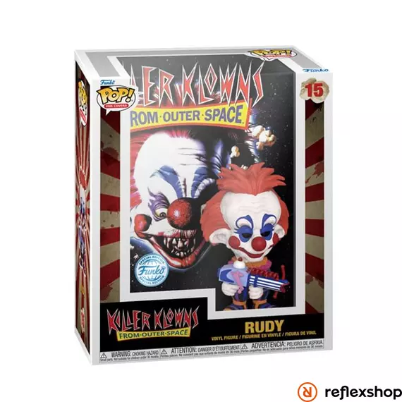 VHS Covers: Killer Klowns from Outer Space - Rudy (SE) #15 figura