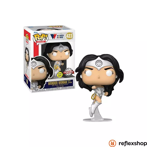 FunkoPOP!-Wonder Woman 80th White Lantern GW