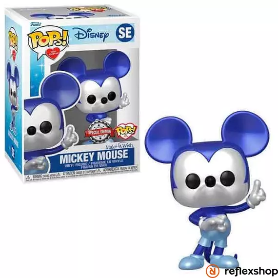 Funko Pops! with Purpose Disney: Make a Wish - Mickey Mouse (Metallic) (Special Edition) #SE Vinyl Figure.