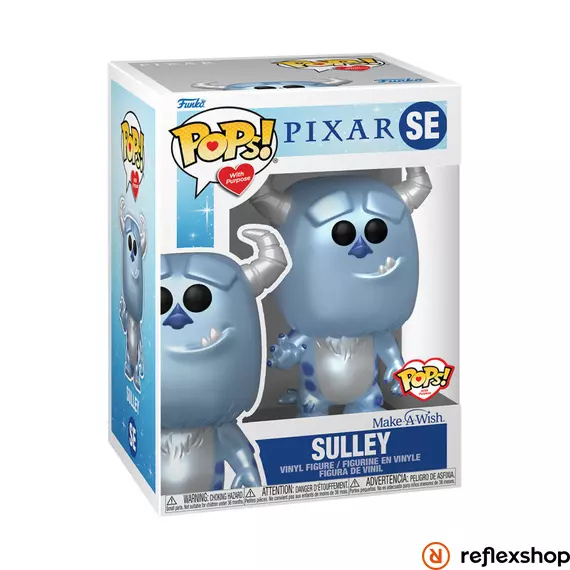 Funko Pops! with Purpose Disney Pixar: Make a Wish - Sulley (Metallic) #SE Vinyl Figure