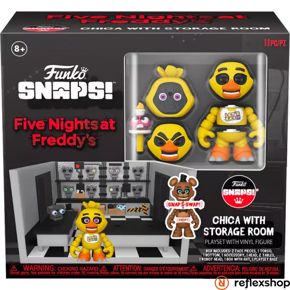 FNAF Snap: Playset- Storage Rm w/Chica