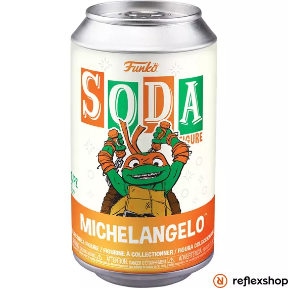 Funko Soda: Teenage Mutant Ninja Turtles - Michelangelo figura