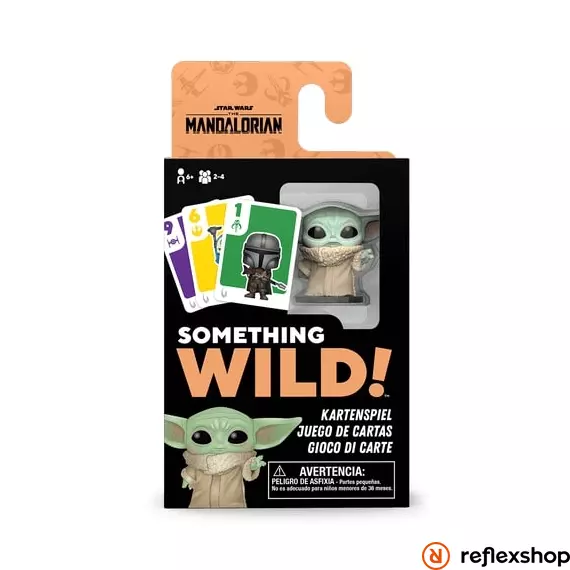 Funko Something Wild! kártyajáték SW: A Mandalóri - Grogu figurával