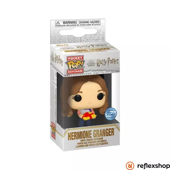 Funko POP! Keychain: Harry Potter Holiday - Hermione (WMT) figura