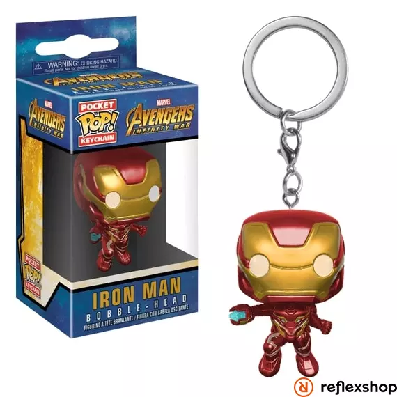 Funko pocket POP! Keychain Marvel: Avangers Infinity War - Iron Man figurával