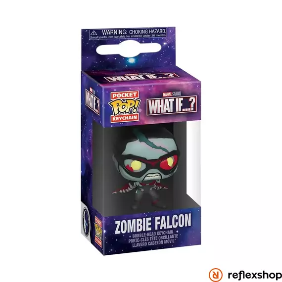 Funko POP! Keychain - Marvel: What If S2 - Zombie Falcon figura